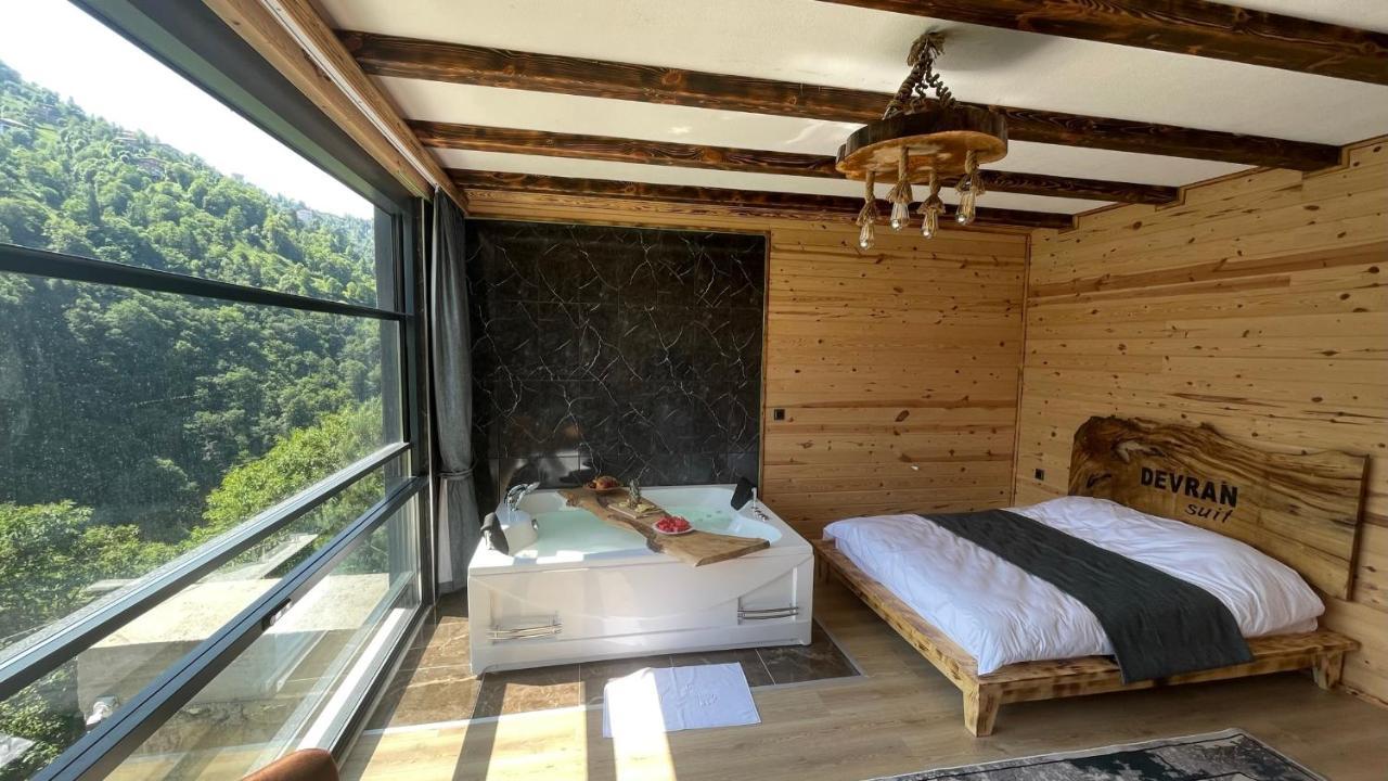 Devran Aparthotel Çamlıhemşin Exterior foto