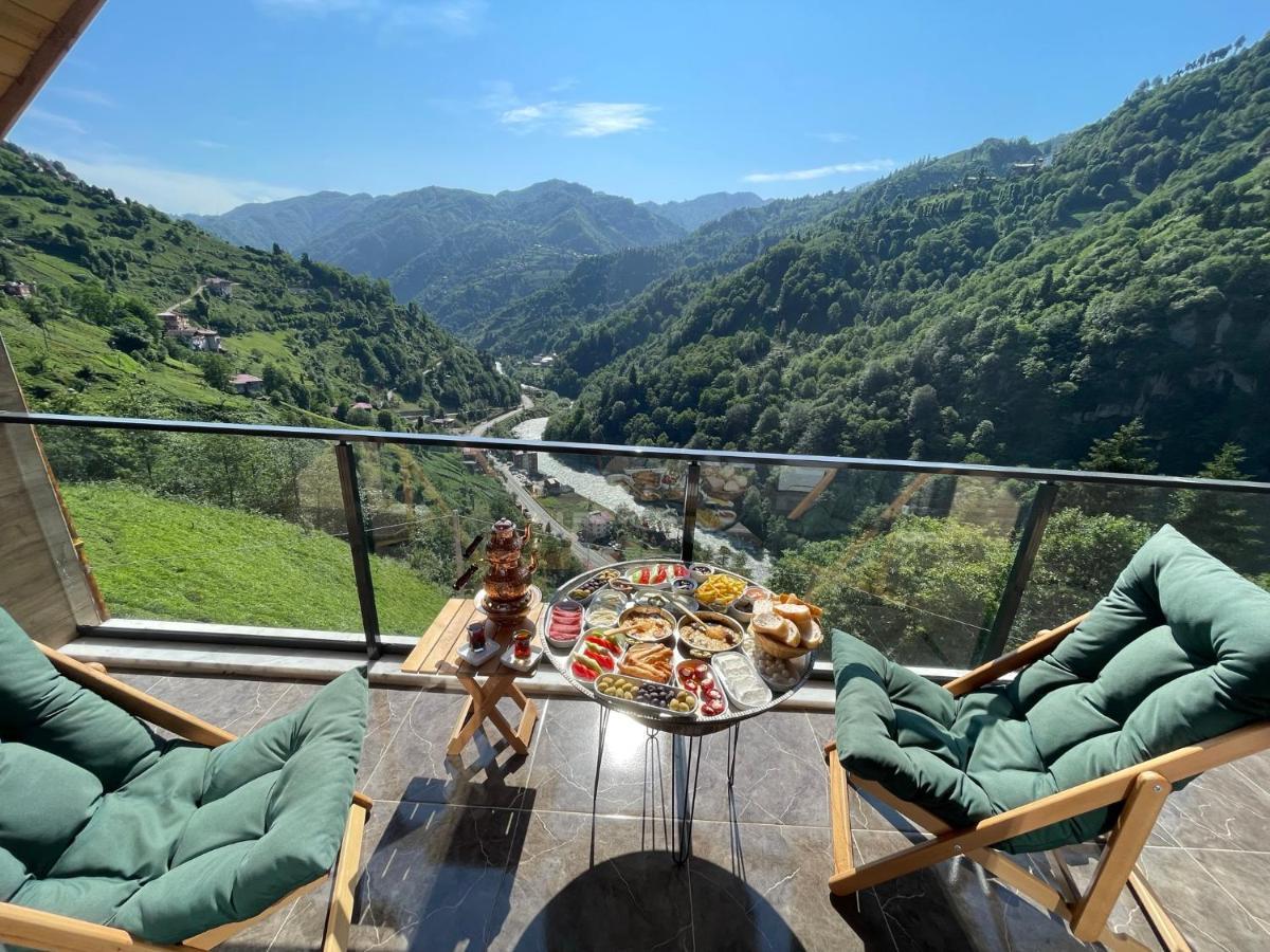 Devran Aparthotel Çamlıhemşin Exterior foto